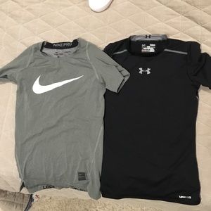 Underarmour & Nike Shirts